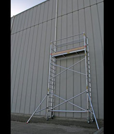 9,2 meter vloerhoogte incl. leunig en toebehoren