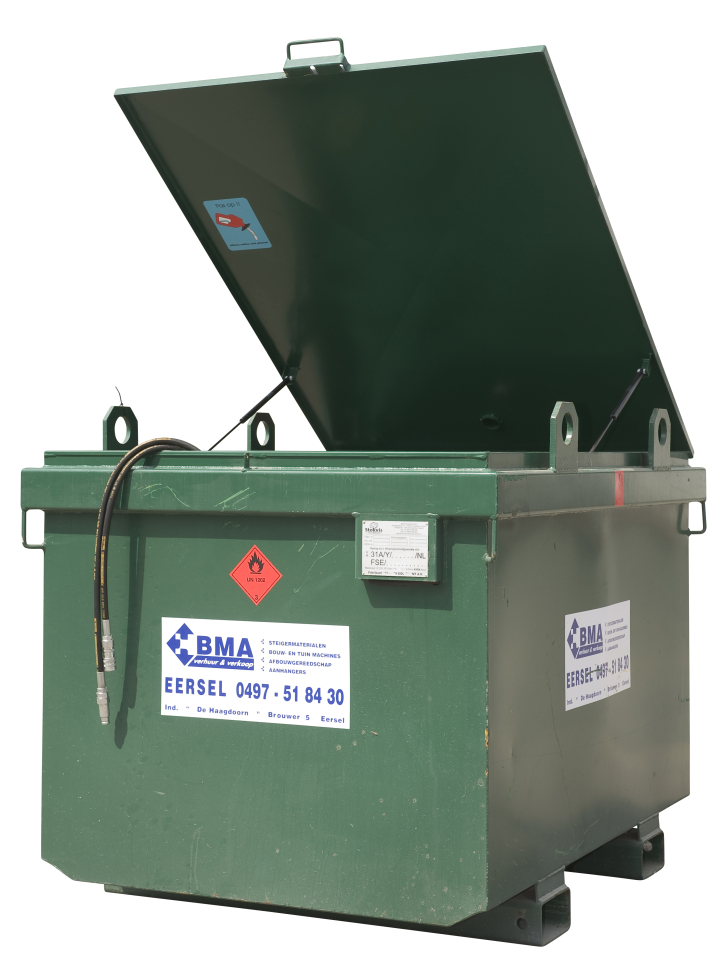 externe brandstoftank 950 liter