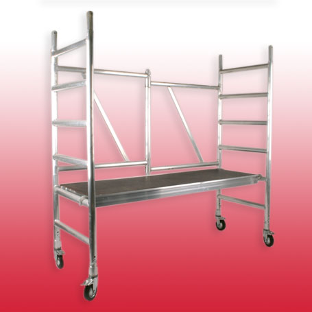 kamer vouw-steiger 0,5 tot 1,2 meter vloerhoogte