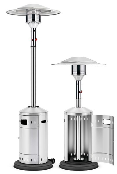 terras verwarmer 220 cm hoog