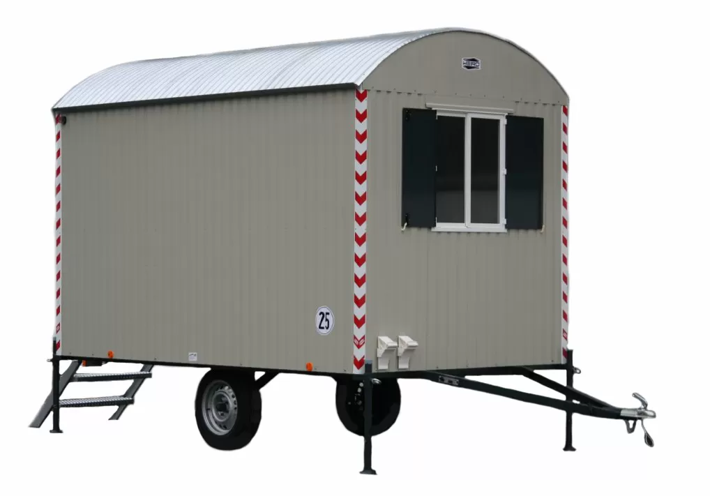 schaftwagen 350 cm incl. interieur (langzaamverkeer)