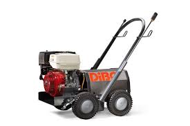 koudwater met benzine motor op wielen