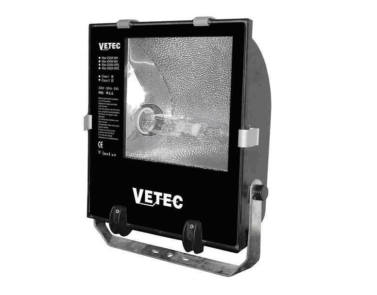 losse terreinlamp met buisklem 230 volt led en HQ