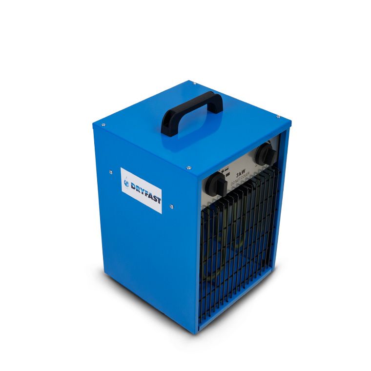 3 kw 230 volt bouw kachel met ventilator en thermostaat