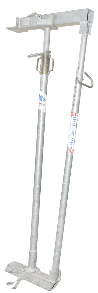 hellend dak leuning RRS systeem 3 meter incl. staanders