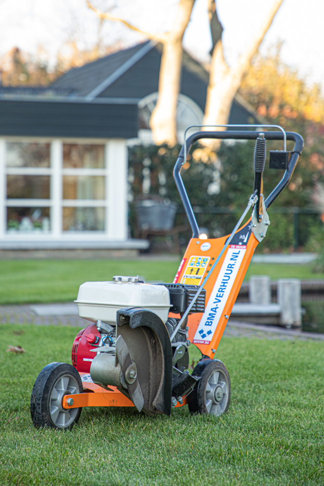 graskantensnijder met benzine motor
