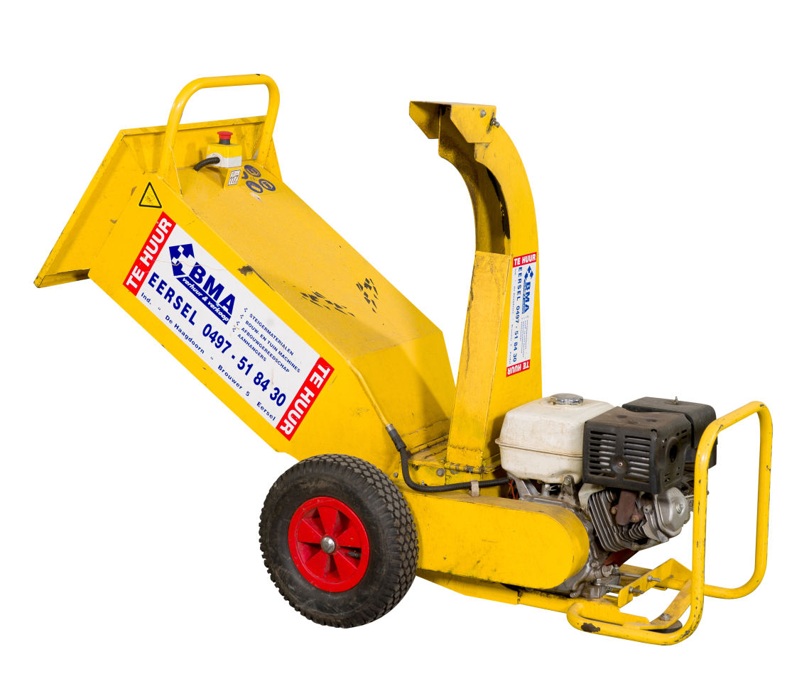 6 cm handmatige invoer op wielen benzine motor