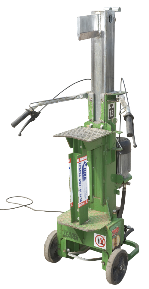 15 ton hydraulisch staande aanhanger model benzine motor