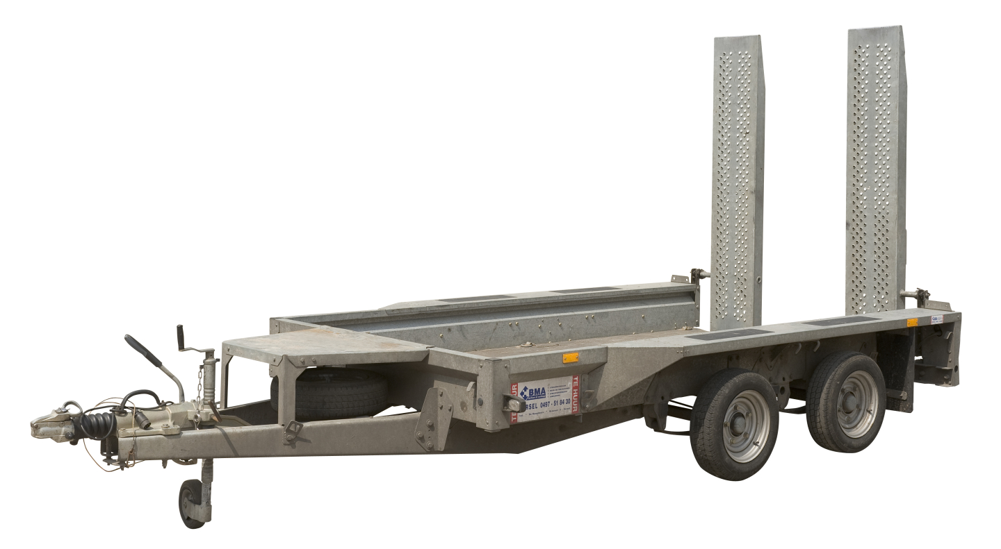 machine transport aanhangwagen 360 x 150 cm tot 3500 kg
