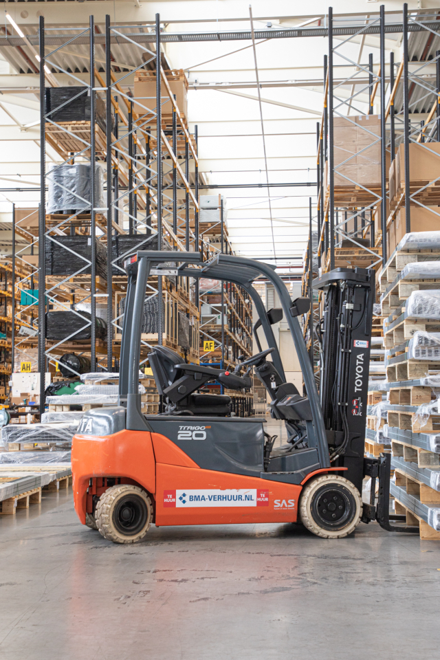 2 ton vorkheftruck op accu