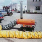 30 kw incl. thermostaat en eigen brandstoftank